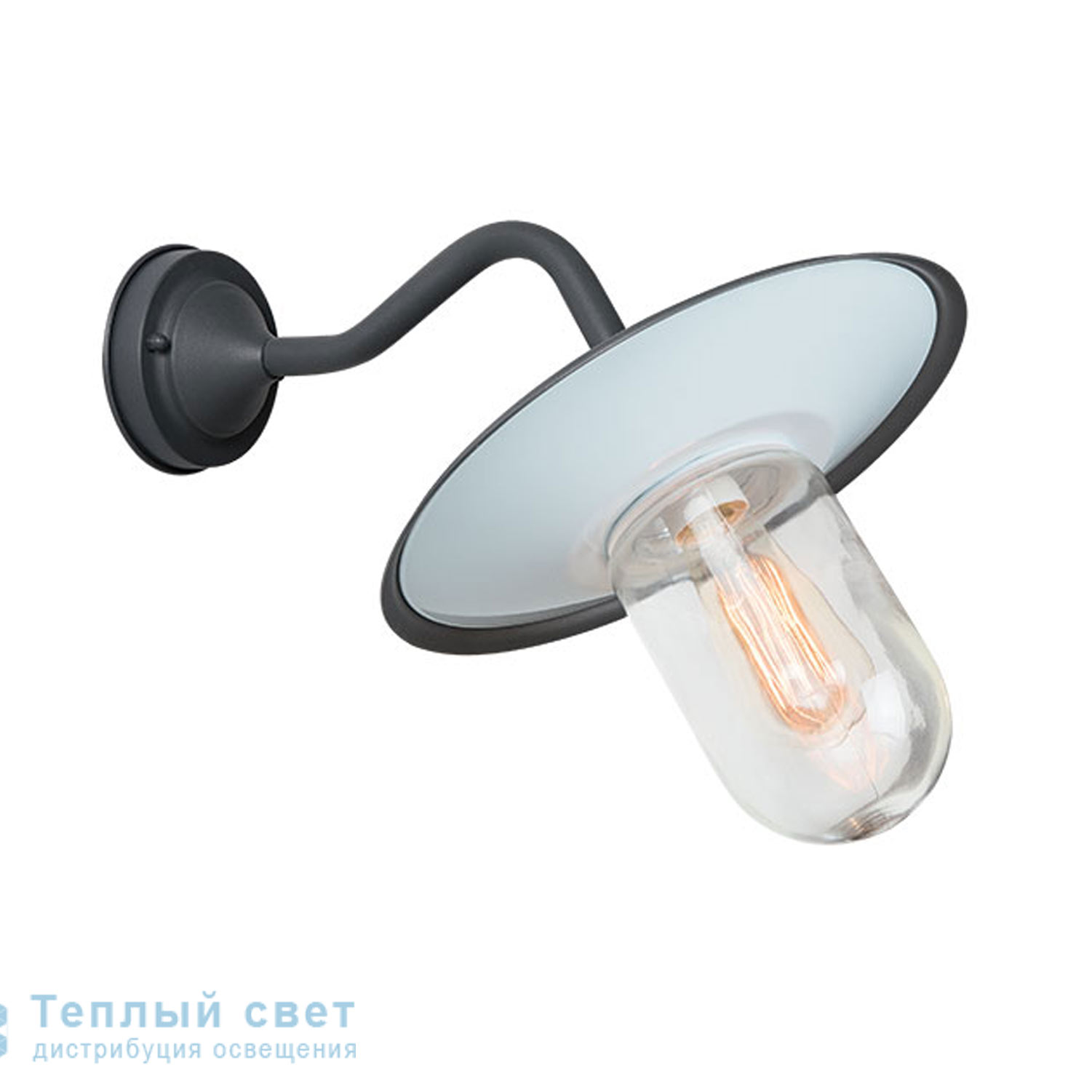 Zambelis E105 SCONCE E27 GRAPHITE ALUMINIUM-GLASS уличный фонарь