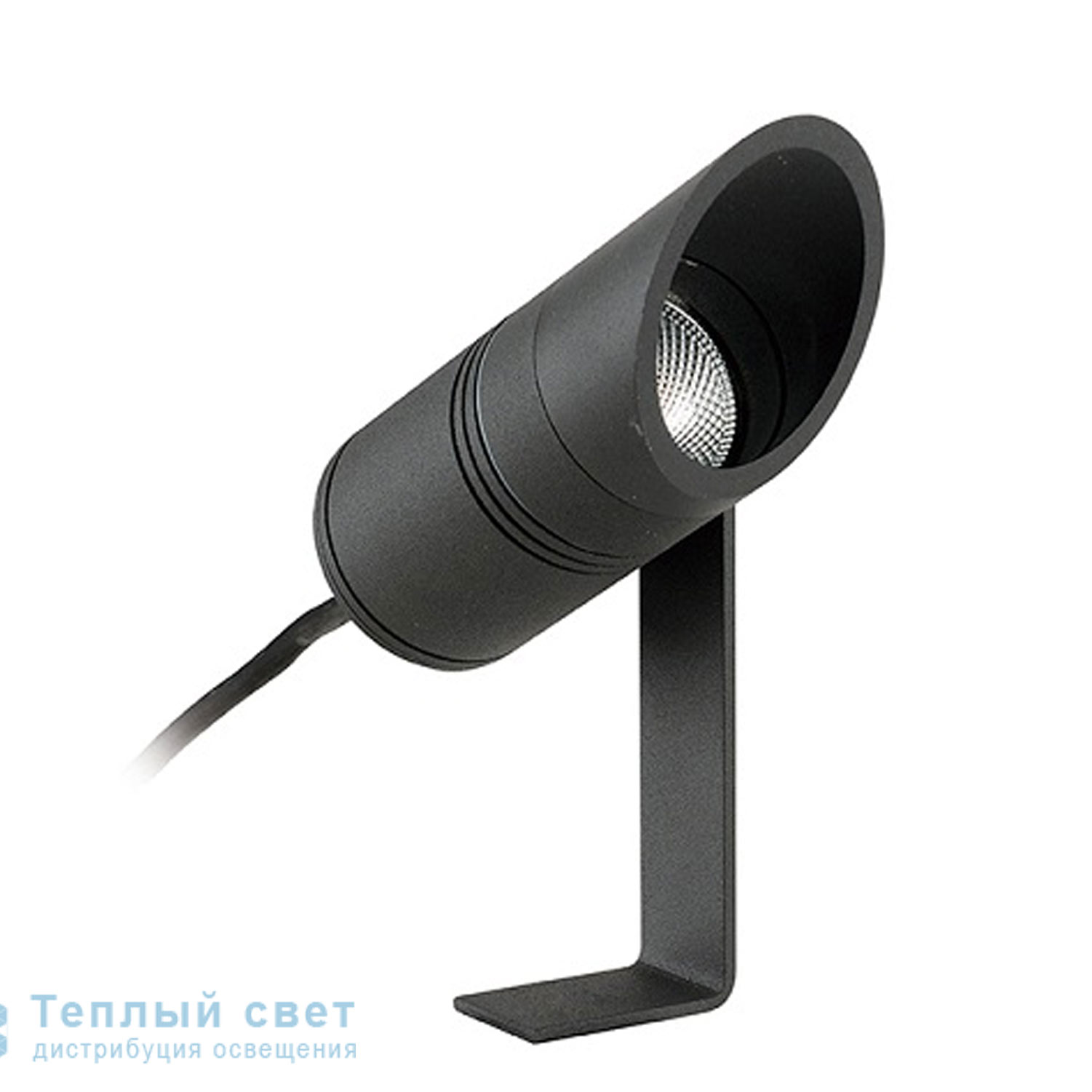 Zambelis E152 SPIKE LIGHT LED GRAPHITE ALUMINIUM-GLASS DIFFUSER уличный прожектор на колышке