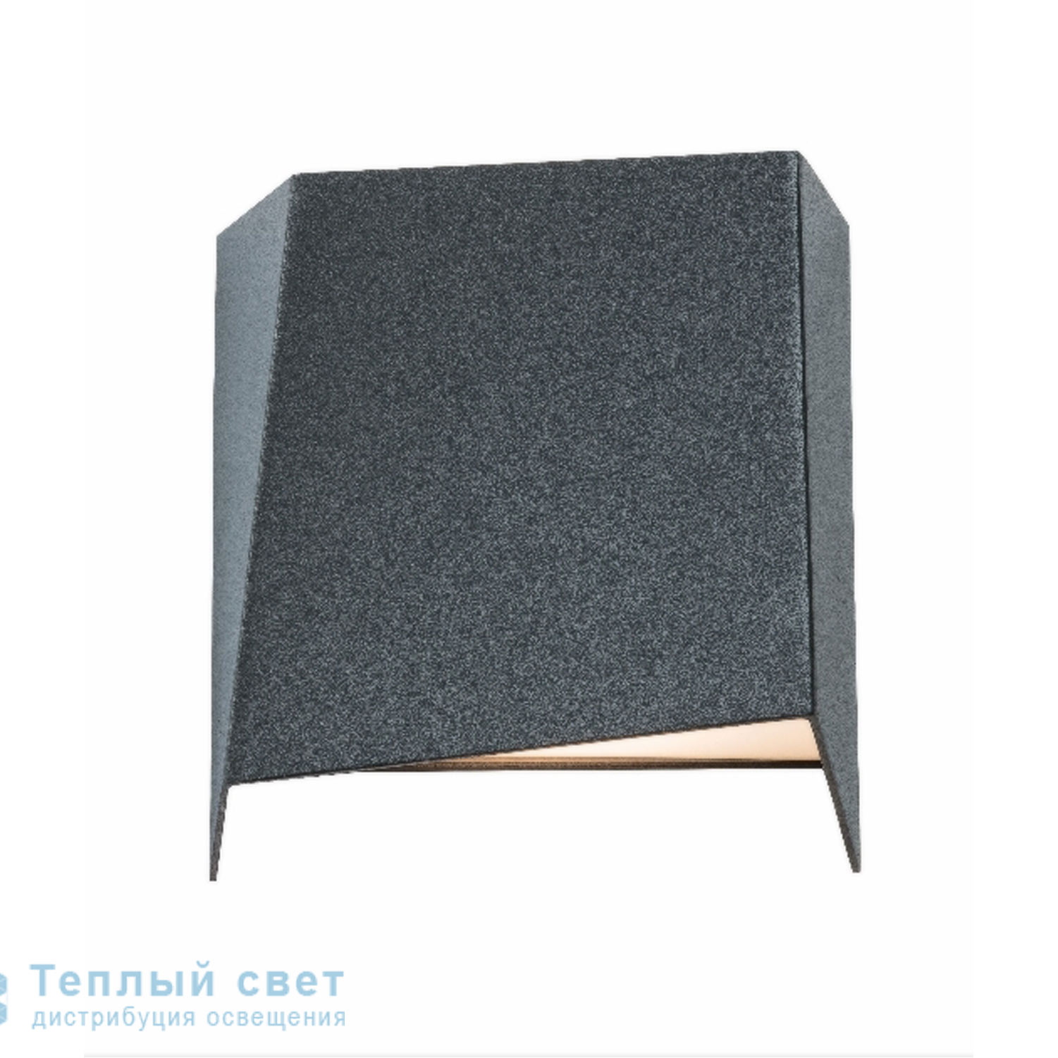 Zambelis E114 SCONCE LED UP-DOWN GRAPHITE ALUMINIUM-GLASS DIFFUSER уличный настенный светильник