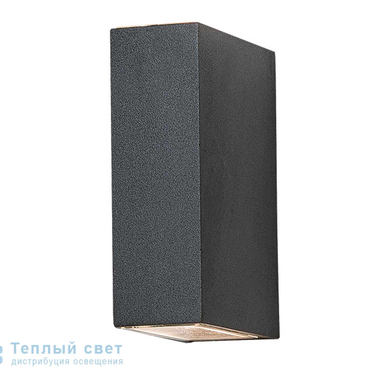 Zambelis E116 SCONCE LED UP-DOWN GRAPHITE ALUMINIUM-GLASS DIFFUSER уличный настенный светильник