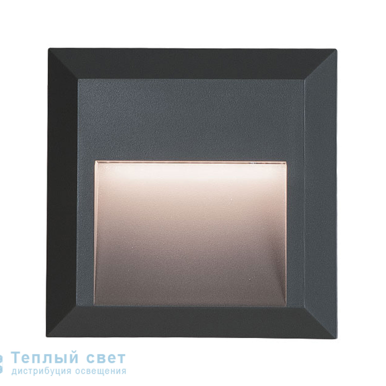 Zambelis E130 RECESSED LED GREY PLASTIC уличный настенный светильник