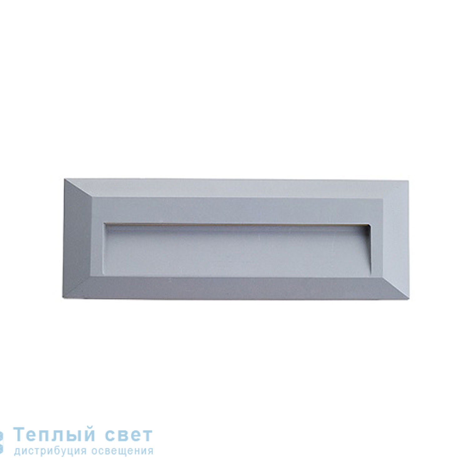 Zambelis E155 RECESSED LED GREY PLASTIC уличный настенный светильник