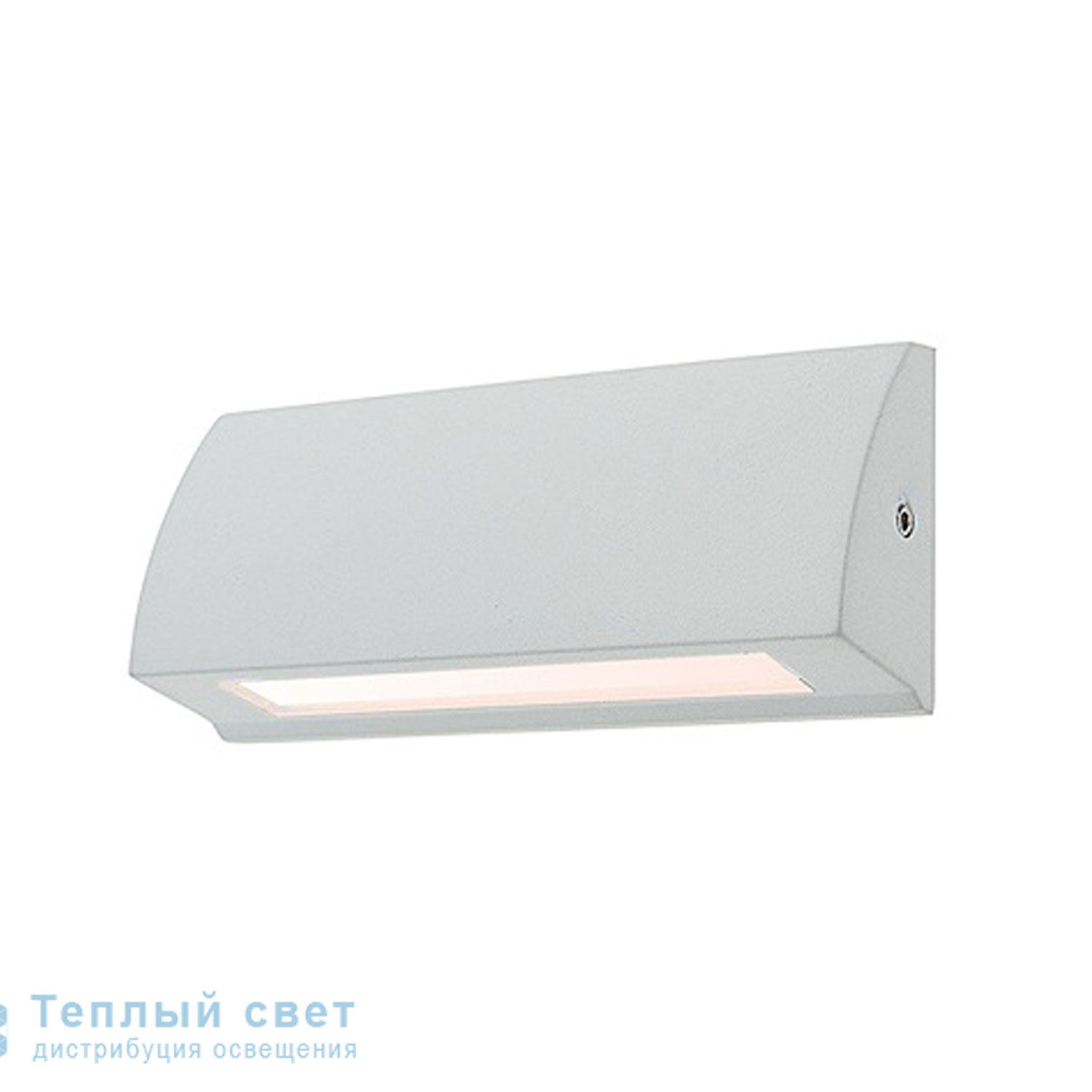 Zambelis E165 SCONCE LED WHITE ALUMINIUM-GLASS DIFFUSER уличный настенный светильник
