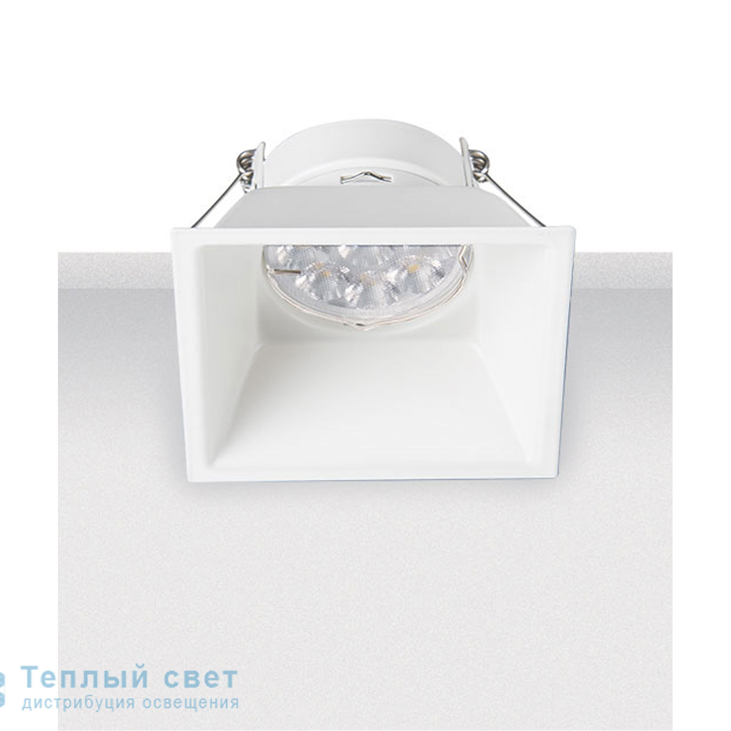 Zambelis S010 SPOT LIGHT GU10(INCLUDED) 8,5X8,5 WHITE ALUMINIUM светильник