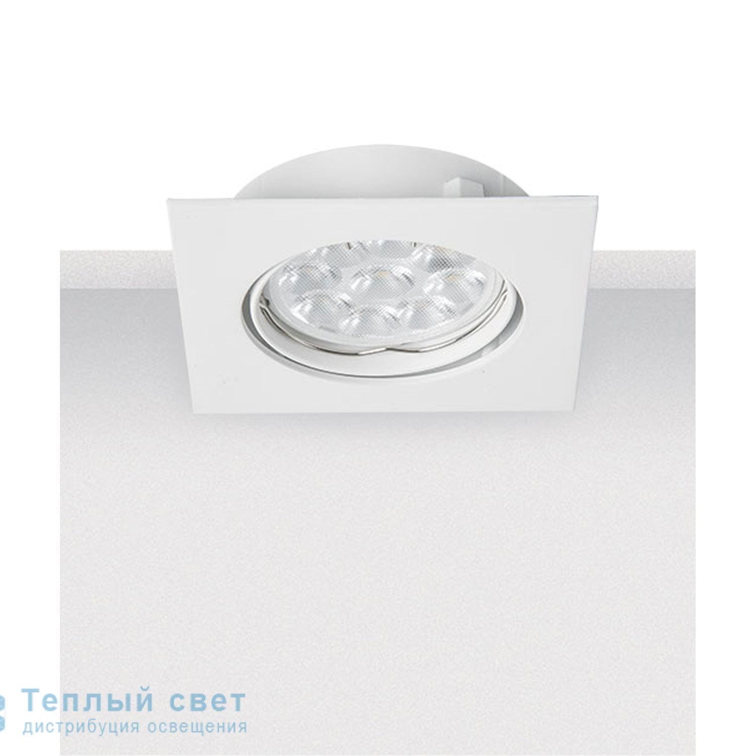 Zambelis S013 SPOT LIGHT GU10(INCLUDED)MOVABLE 9X9 WHITE ALUMINIUM светильник