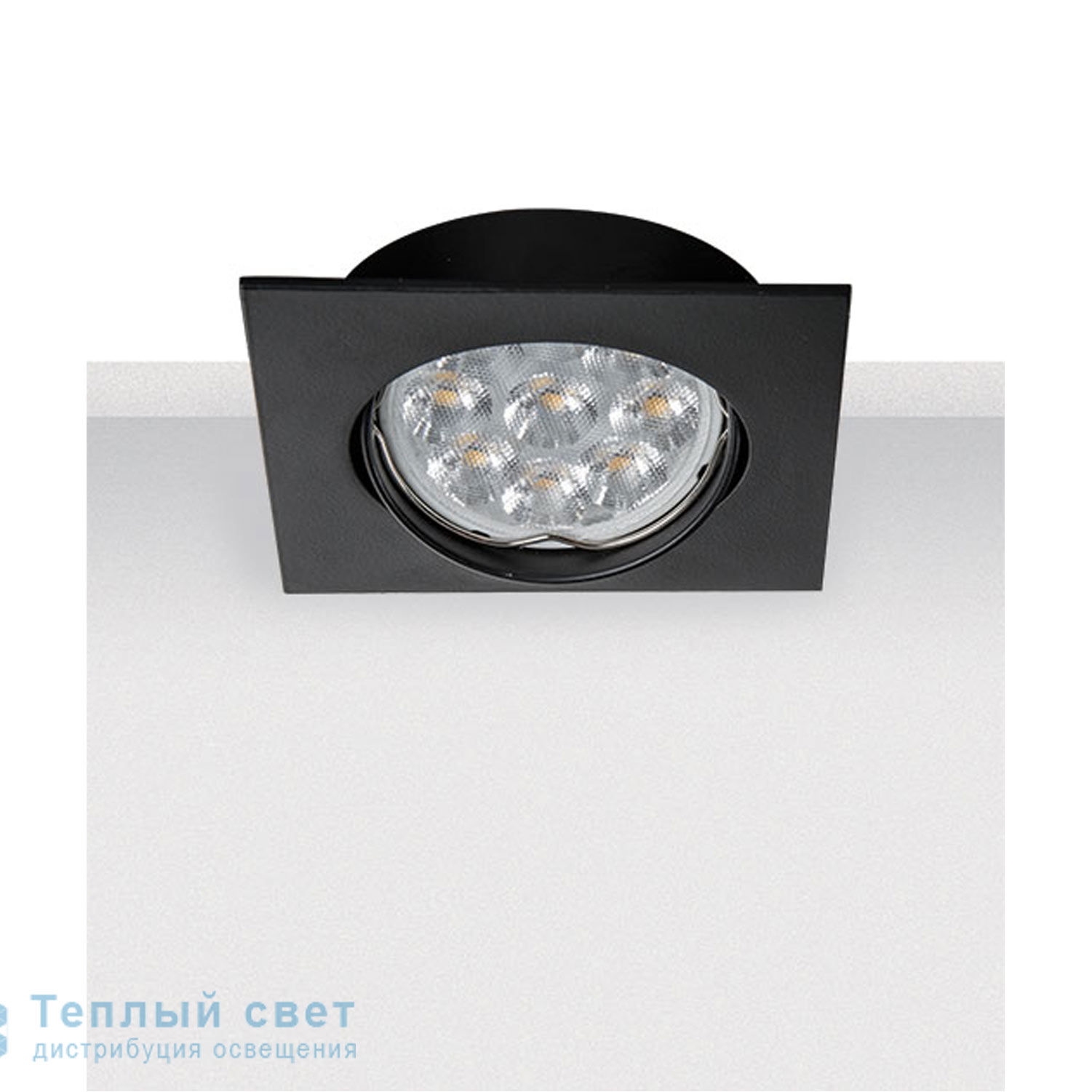 Zambelis S014 SPOT LIGHT GU10(INCLUDED)MOVABLE 9X9 BLACK ALUMINIUM светильник
