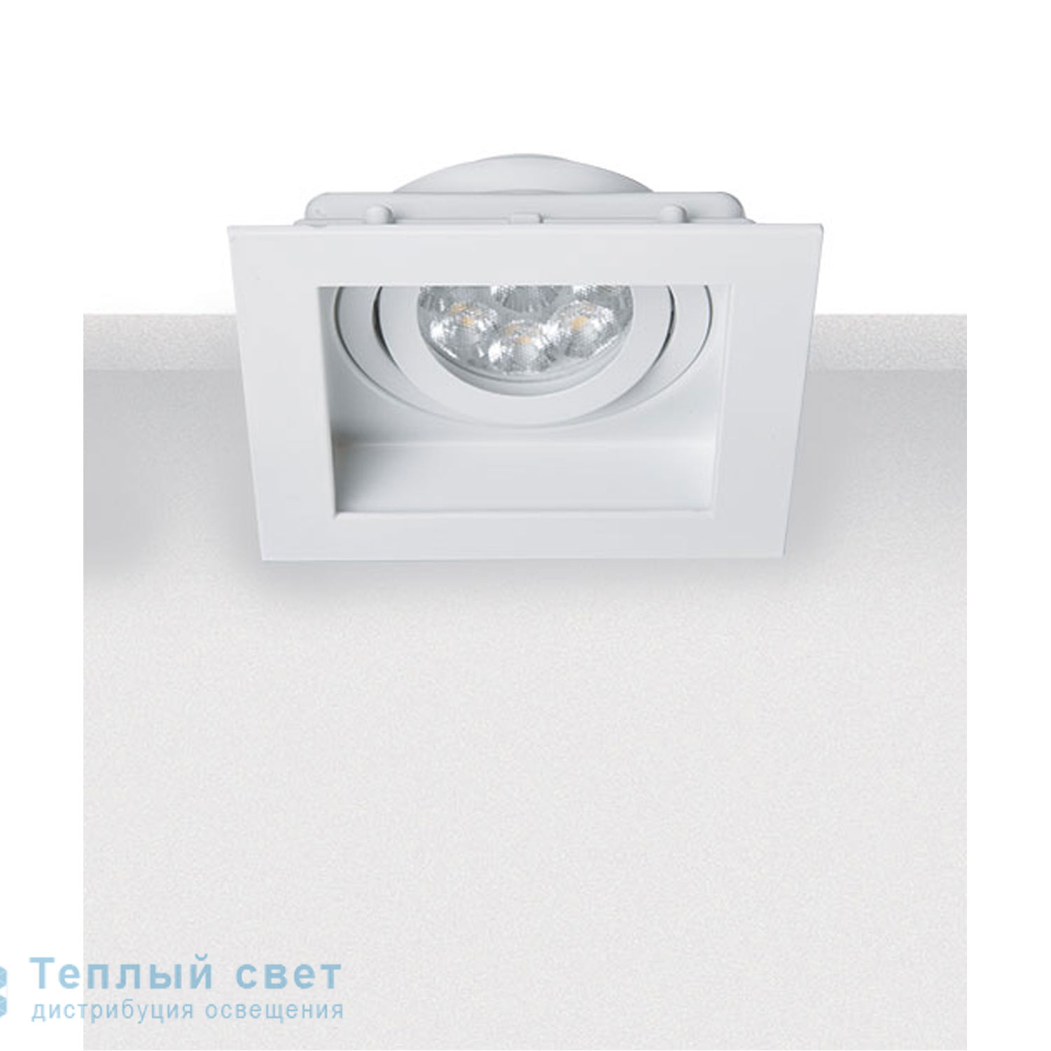 Zambelis S021 SPOT LIGHT GU10(INCLUDED)MOVABLE 10X10 WHITE ZINC CASTING светильник