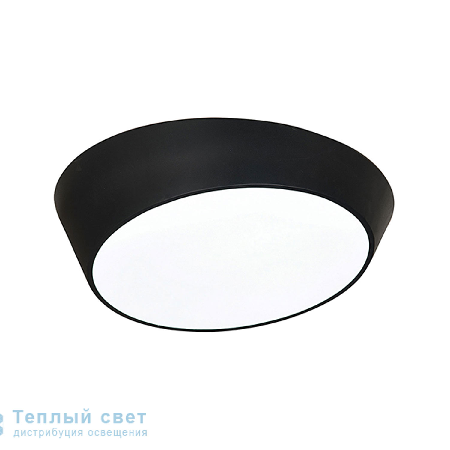 Zambelis 17013 CEILING LIGHT LED D60 METAL-ACRYLIC BLACK потолочный светильник