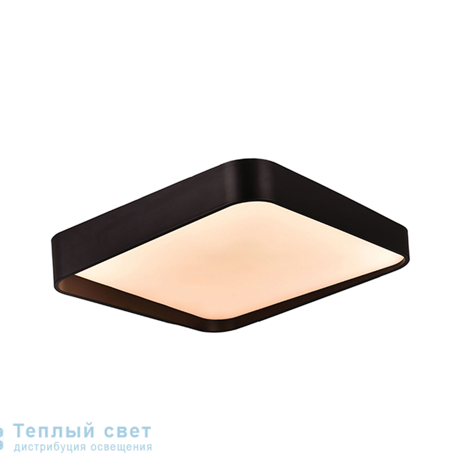 Zambelis 17017 CEILING LIGHT LED 47,5x47,5 METAL-DIFFUSER BLACK потолочный светильник