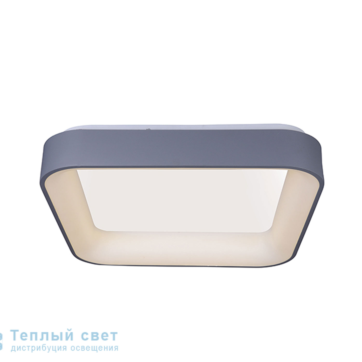 Zambelis 17144 CEILING LIGHT LED 60x60 METAL-ACRYLIC GREY потолочный светильник