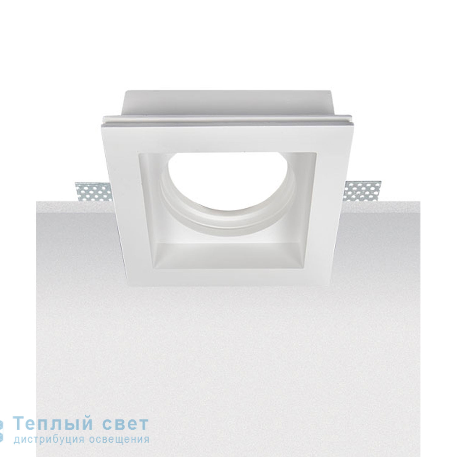 Zambelis S023 SPOT AR111 18X18 PURE WHITE GYPSUM светильник