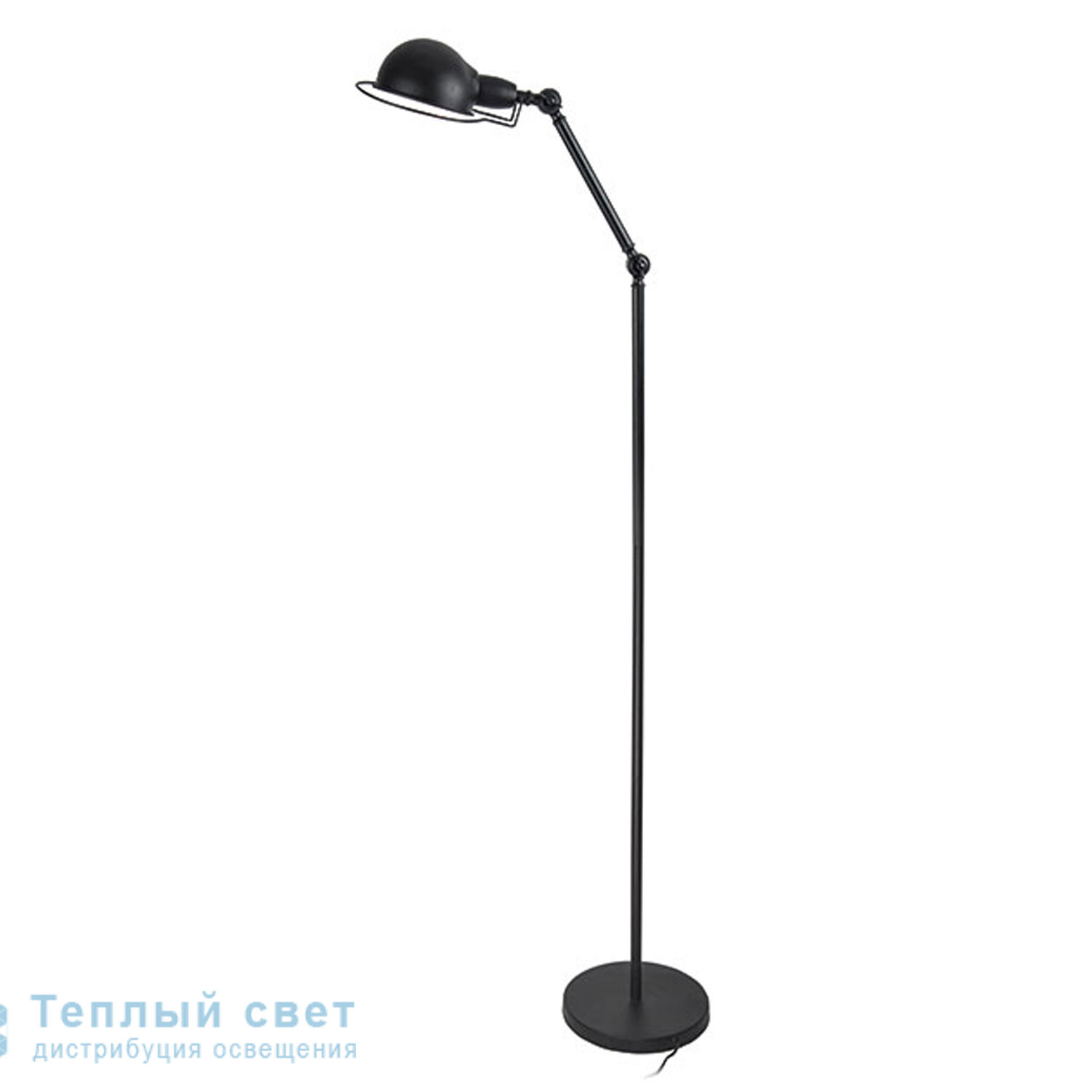 Zambelis 16183 FLOOR LAMP 1L E27 H160 BLACK METAL торшер