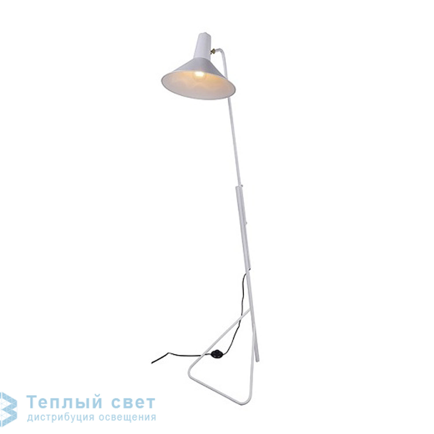 Zambelis 17139 FLOOR LAMP 1L E27 H150 WHITE METAL торшер