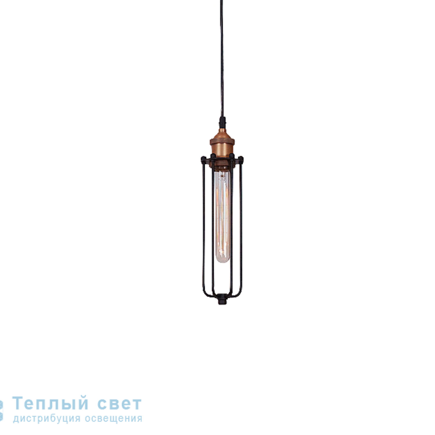 Zambelis 1453 PENDANT LIGHT 1L E27 D7,5 STEEL подвесной светильник