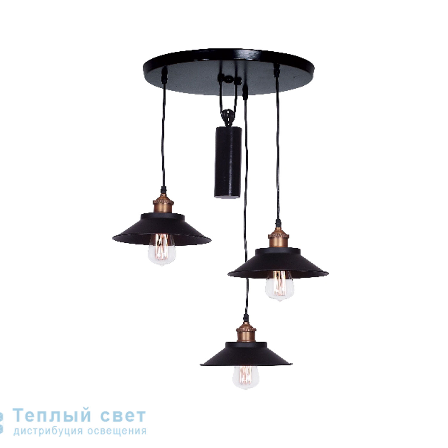 Zambelis 1462 PENDANT LIGHT 3L E27 D38 STEEL подвесной светильник