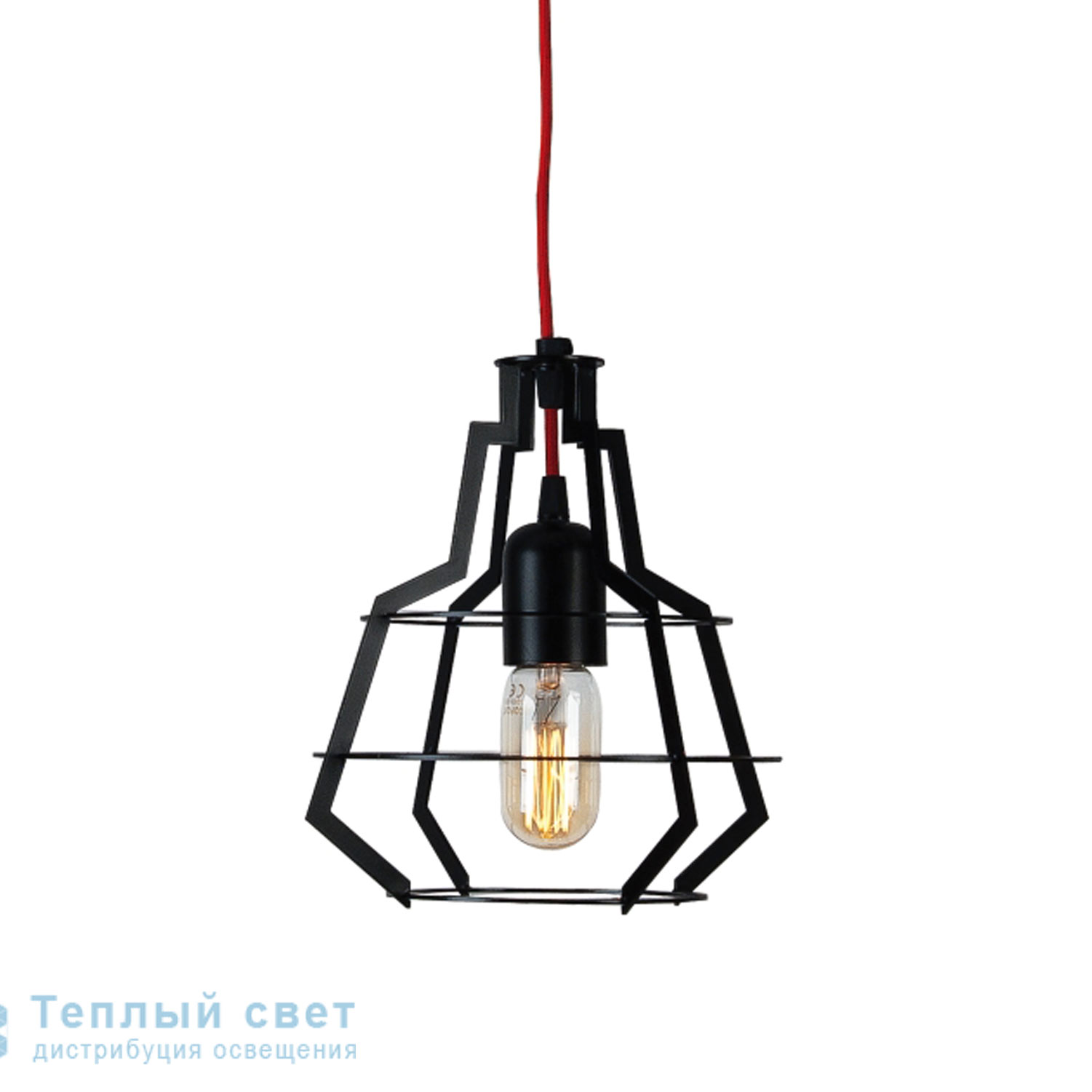 Zambelis 1530 PENDANT LIGHT E27 STEEL BLACK-YELLOW-BLUE-RED подвесной светильник