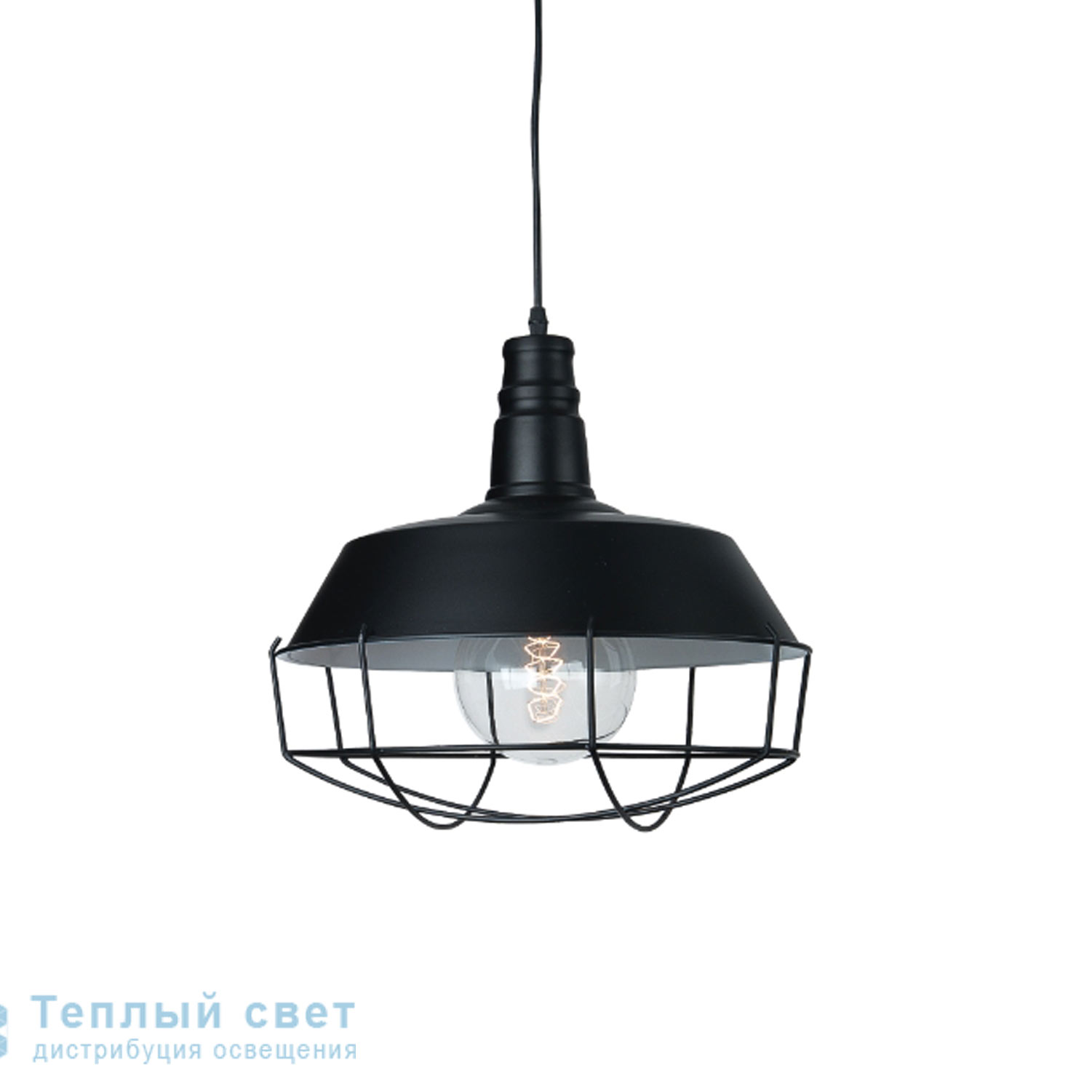 Zambelis 1548 PENDANT LIGHT 1L E27 D36 BLACK подвесной светильник