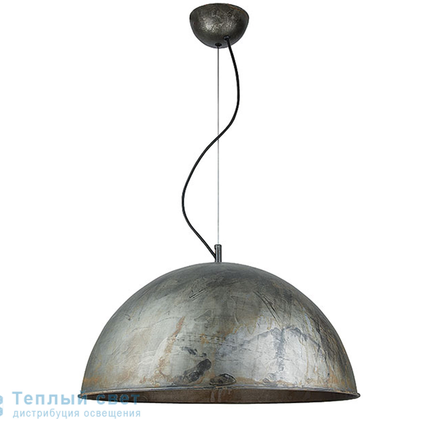 Zambelis 16122 PENDANT LIGHT 1L E27 D50 OLD STEEL METAL подвесной светильник