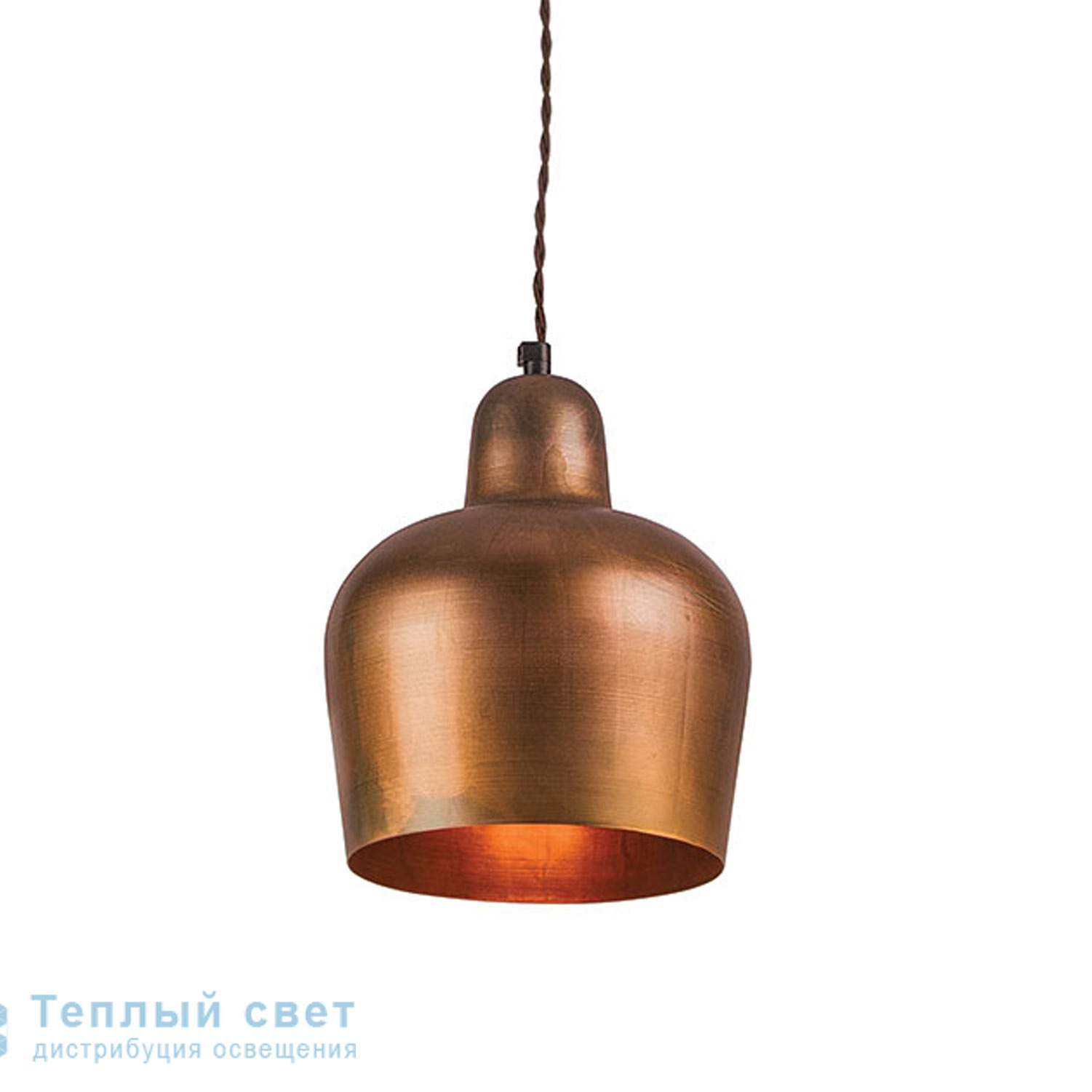 Zambelis 16126 PENDANT LIGHT 1L E27 D20 COPPER RUSTY METAL подвесной светильник