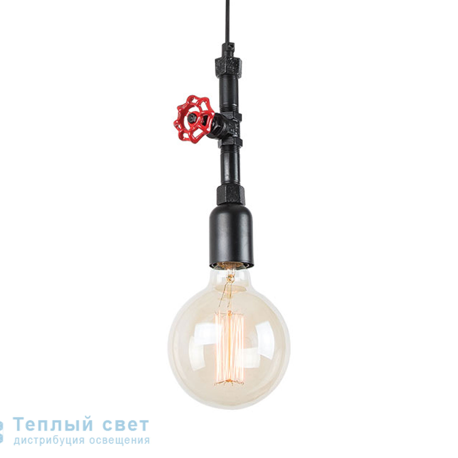 Zambelis 16139 PENDANT LIGHT 1L E27 BLACK METAL подвесной светильник