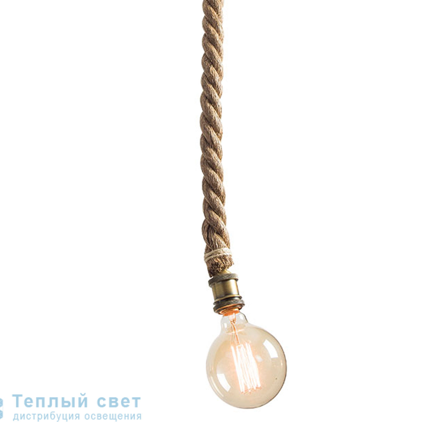 Zambelis 16141 PENDANT LIGHT 1L E27 STEEL-ROPE подвесной светильник