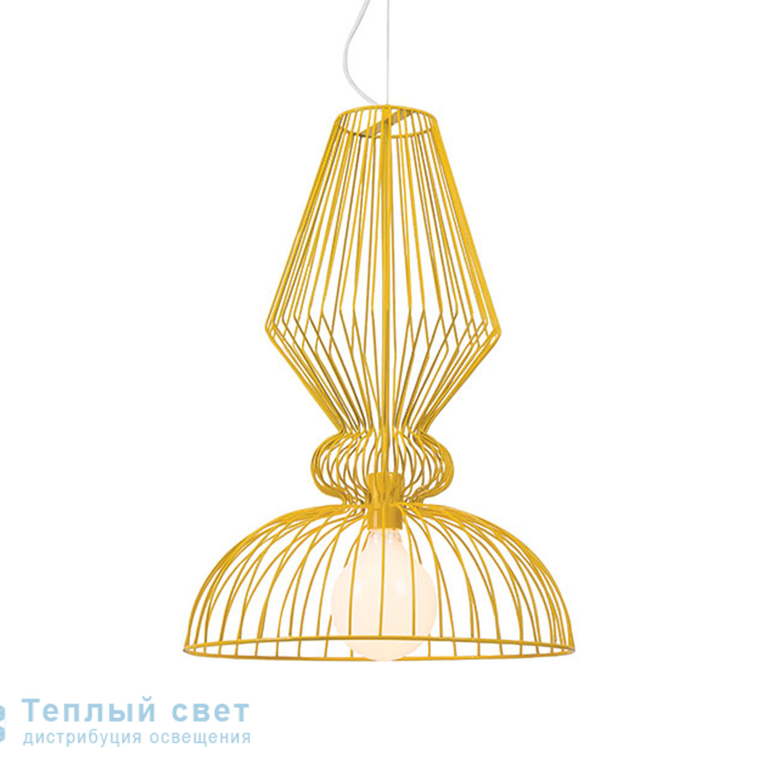 Zambelis 1639 PENDANT LIGHT 1L E27 METAL YELLOW подвесной светильник