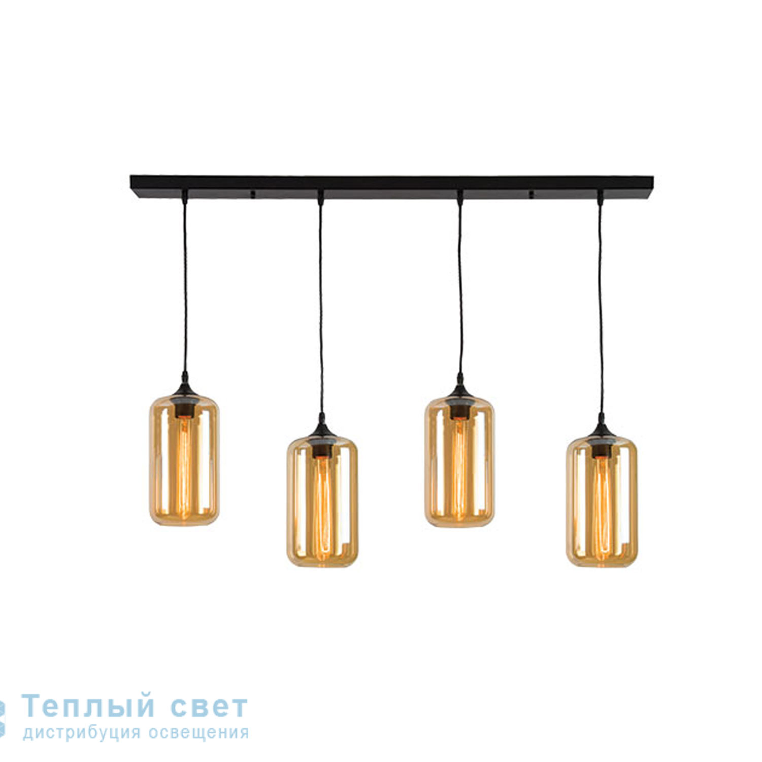 Zambelis 1649 PENDANT LIGHT 4L E27 CHAMPAGNE GLASSES подвесной светильник