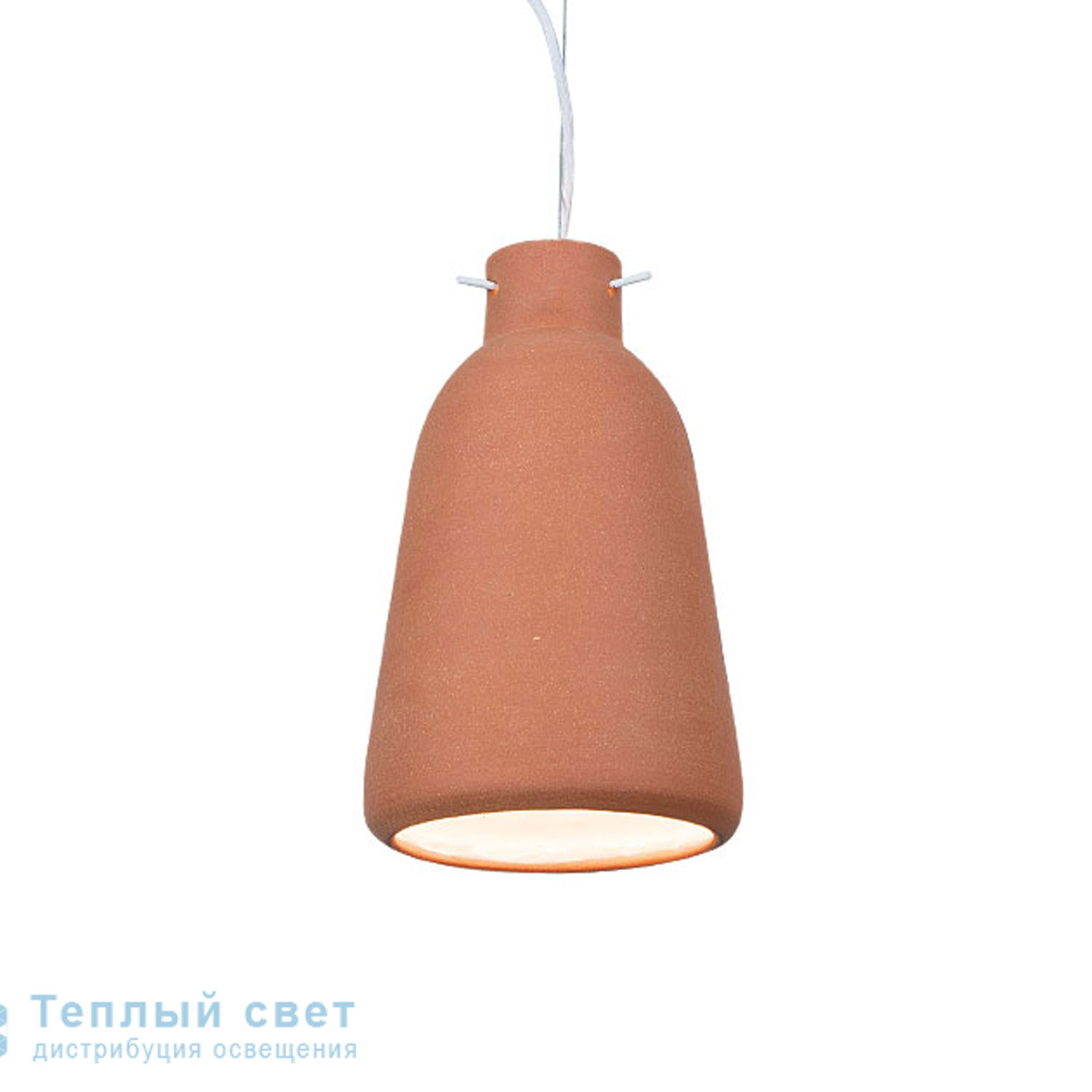 Zambelis 1663 PENDANT LIGHT 1L E27 D18 CLAY -WHITE подвесной светильник