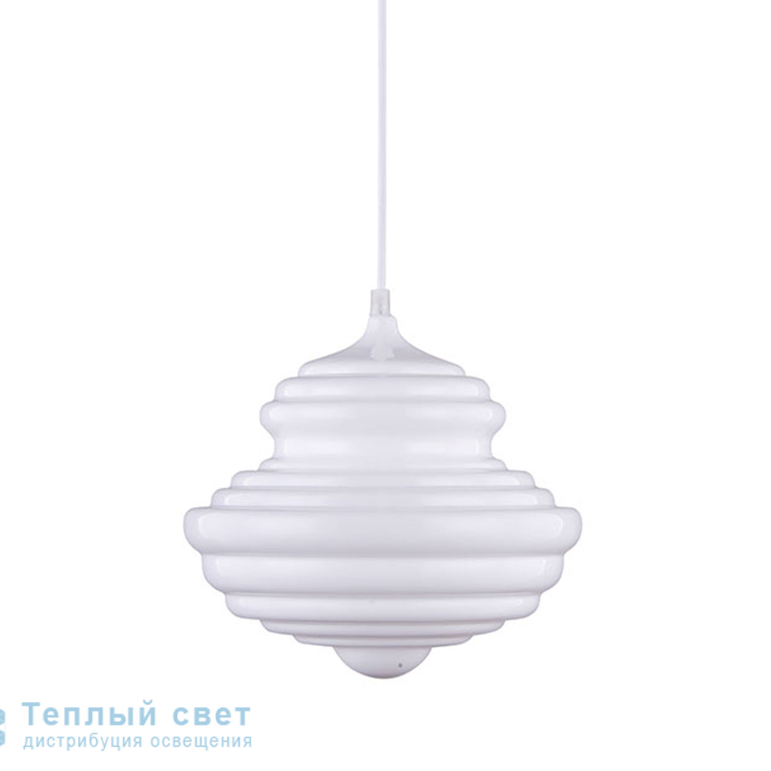 Zambelis 1675 PENDANT LIGHT 1L E27 GLASS WHITE подвесной светильник