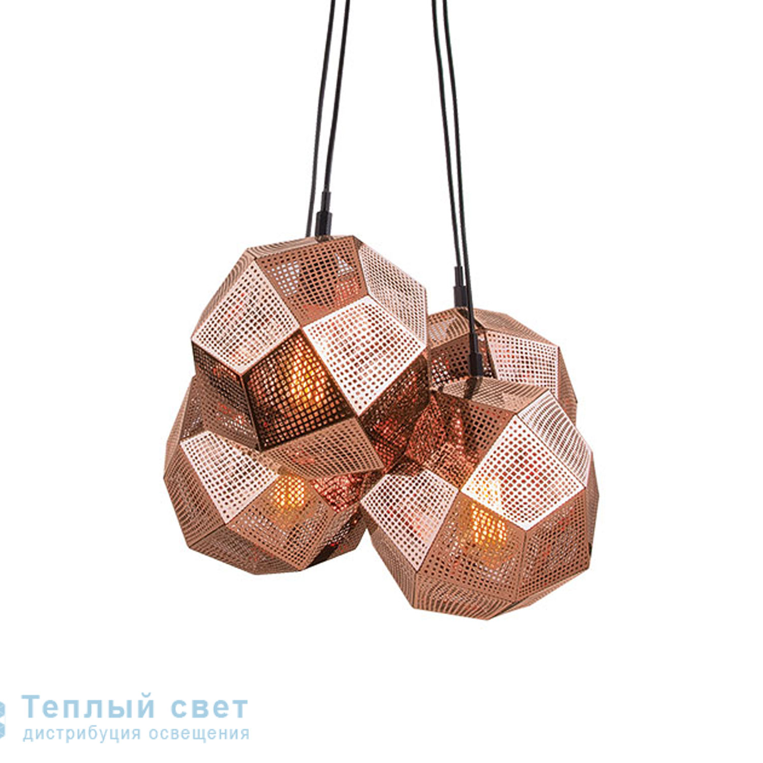 Zambelis 1682 PENDANT LIGHT 4L E27 COPPER METAL подвесной светильник