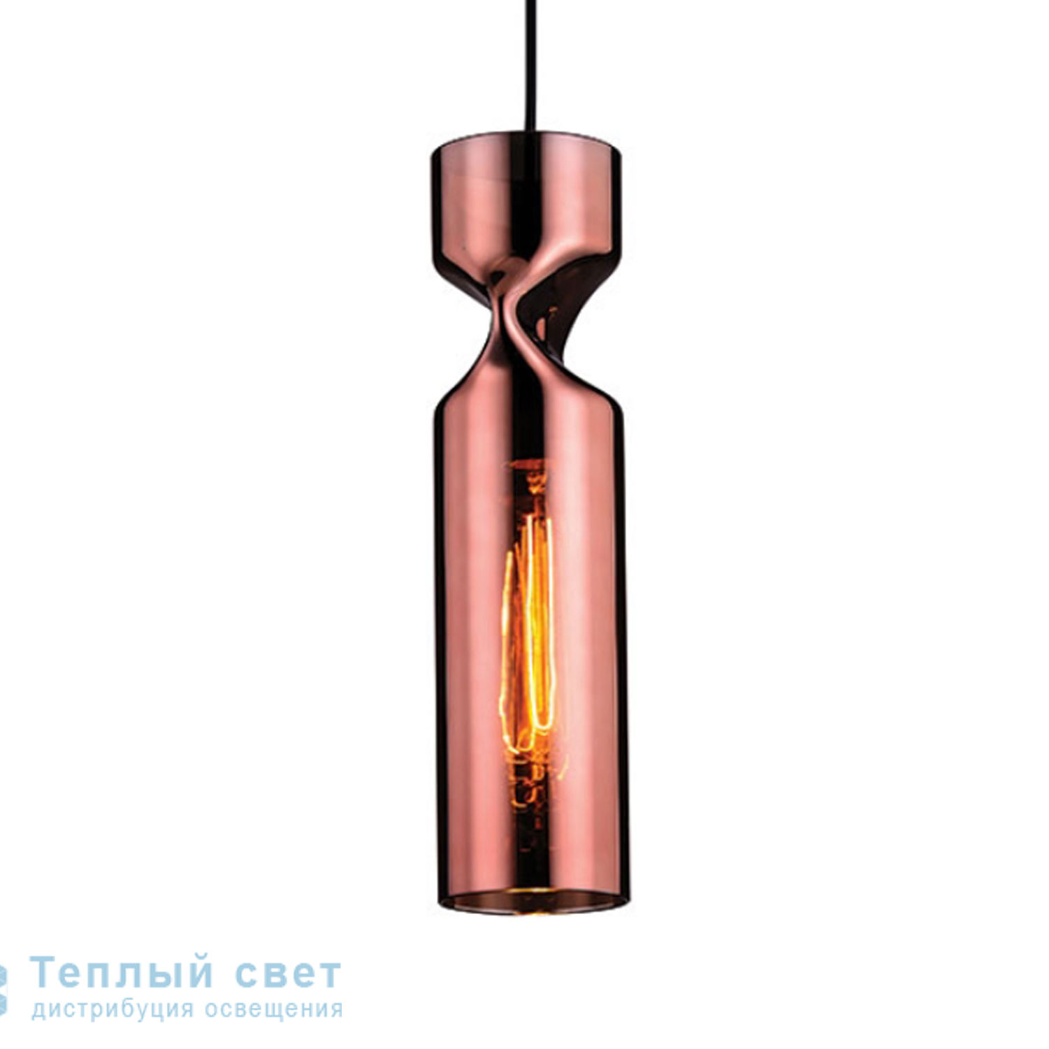 Zambelis 1685 PENDANT LIGHT 1L E27 COPPER GLASS подвесной светильник