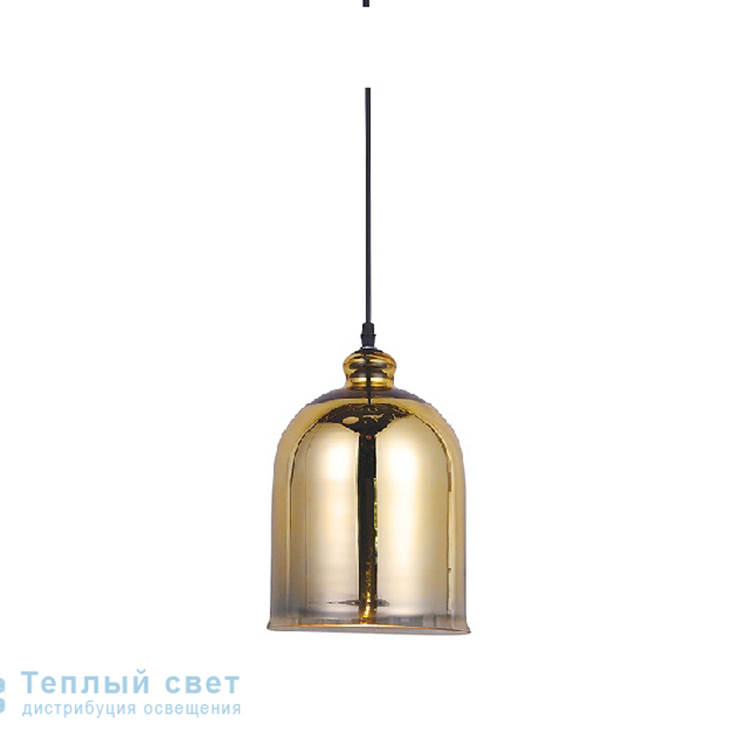 Zambelis 17079 PENDANT LIGHT 1L E27 D18 GOLD GLASS подвесной светильник