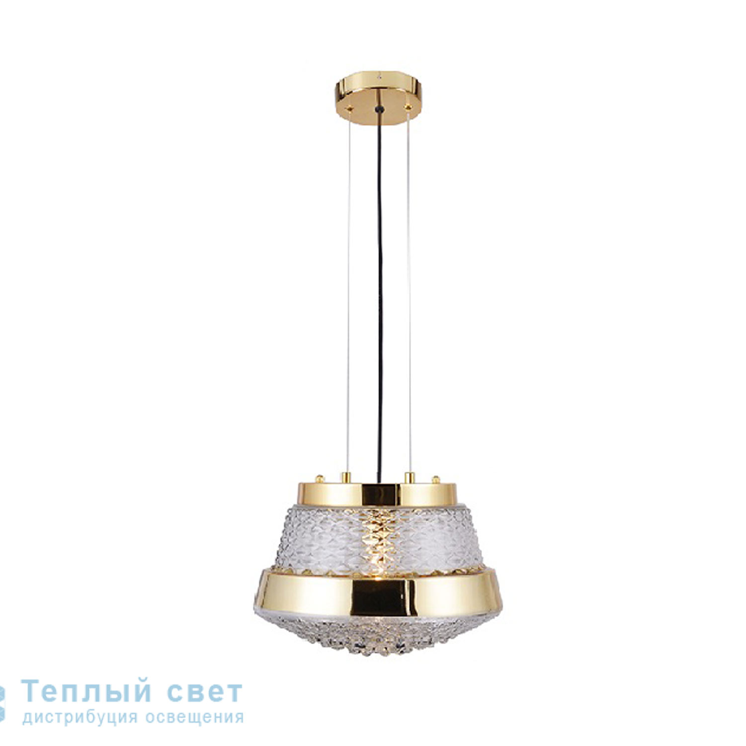 Zambelis 17083 PENDANT LIGHT 1L E27 GLASS-GOLD GLASS подвесной светильник