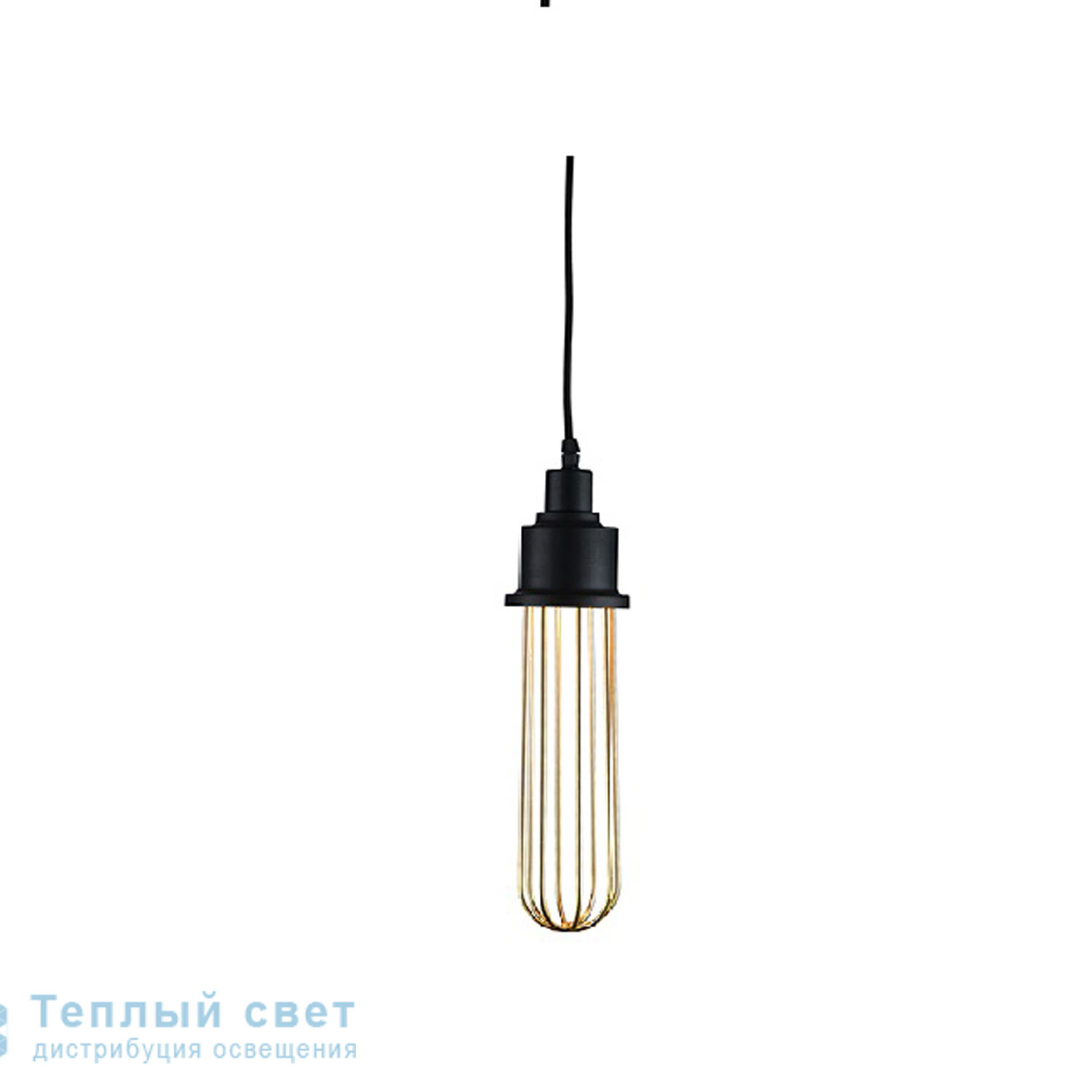 Zambelis 17085 PENDANT LIGHT LED D9 BLACK-GOLD METAL подвесной светильник