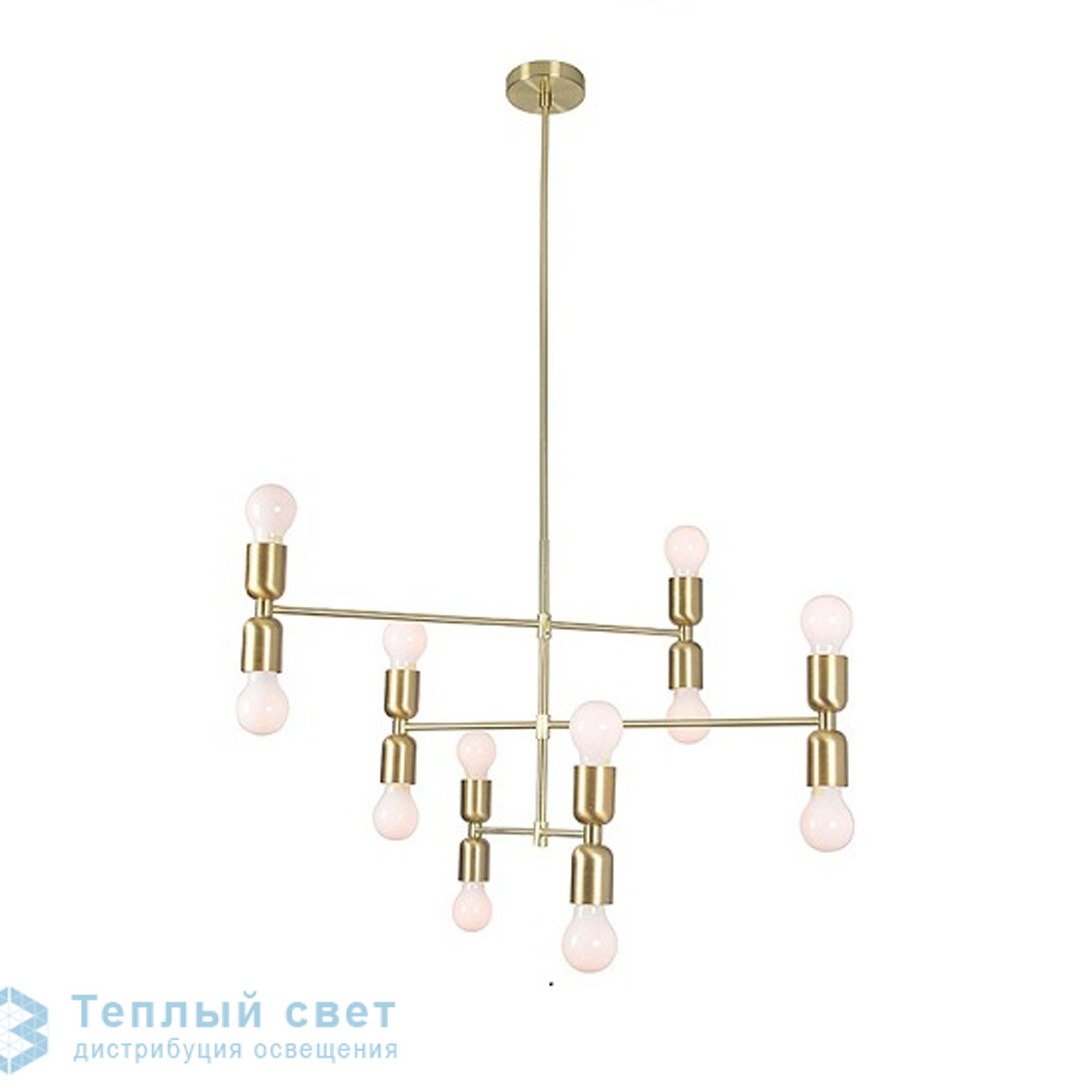 Zambelis 17097 PENDANT LIGHT 12L E27 GOLD METAL подвесной светильник