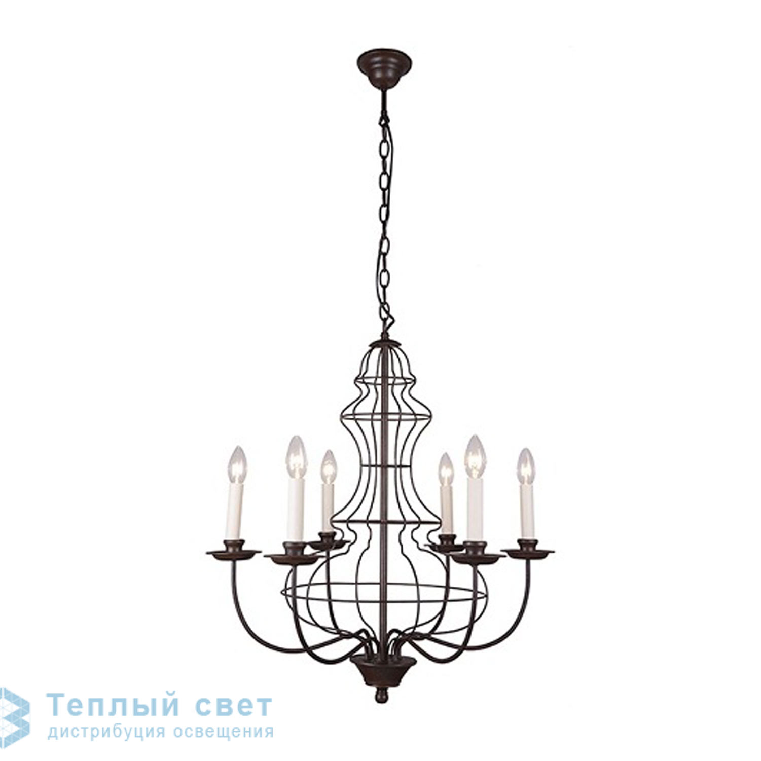 Zambelis 17115 PENDANT LIGHT 6L E14 D66 подвесной светильник