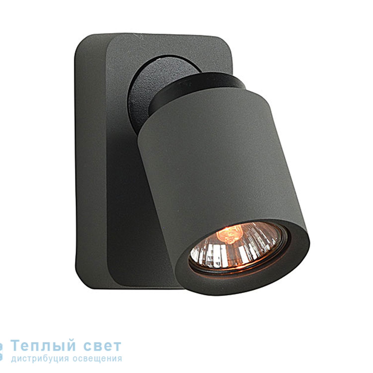 Zambelis 16185 SPOT LIGHT 1L GU10 DARK GREY METAL прожектор
