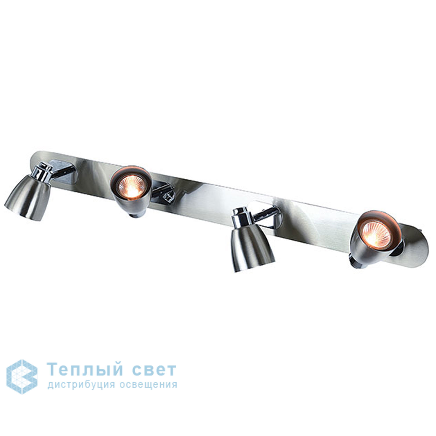 Zambelis 16193 CEILING LIGHT 4L GU10 SATIN NICKEL METAL прожектор