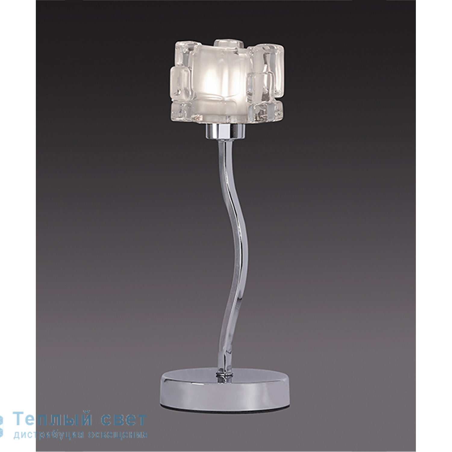 Zambelis 1345 TABLE LAMP 1L G9 CHROME настольная лампа