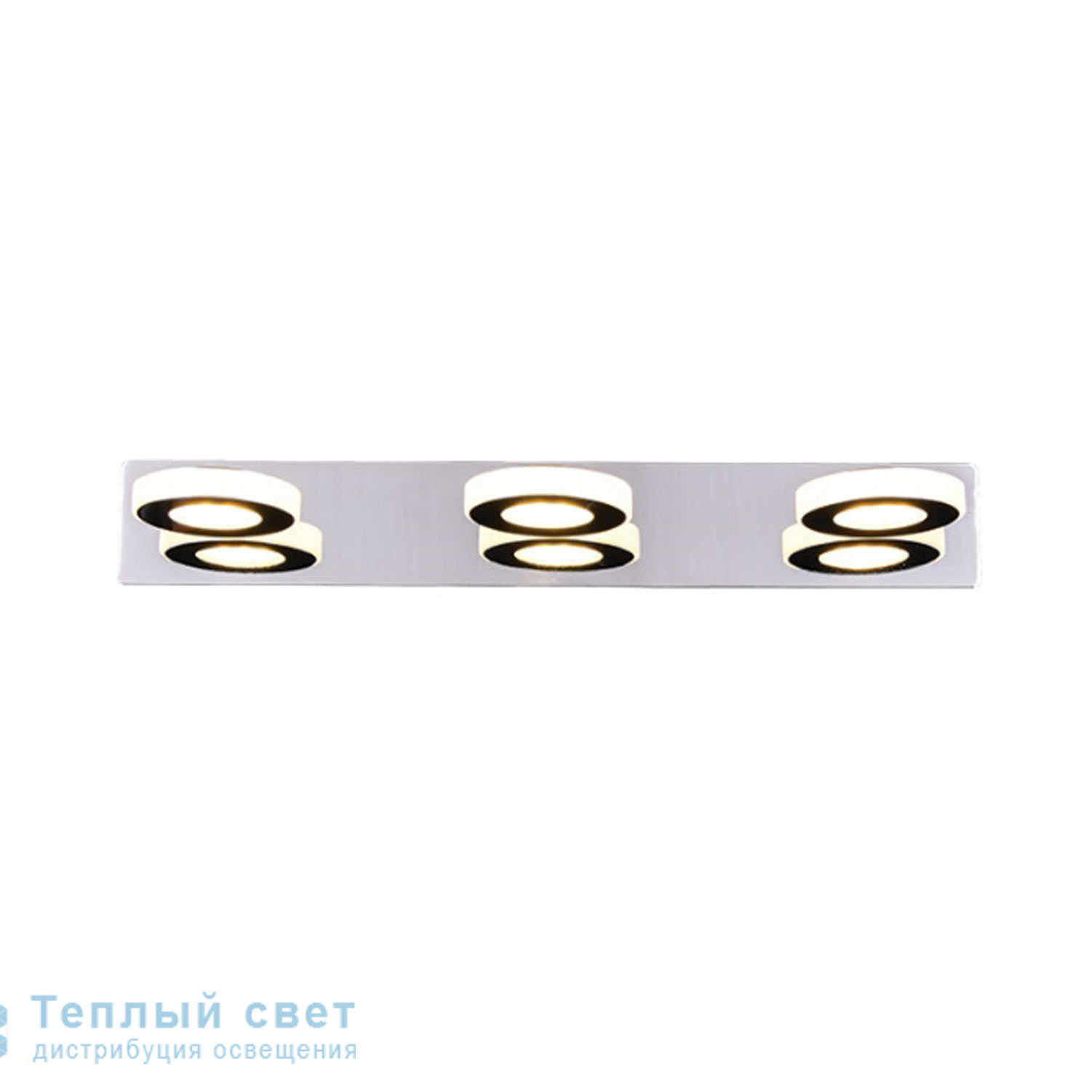 Zambelis 16198 BATHROOM WALL LED CHROME METAL-PC DIFFUSER настенный светильник