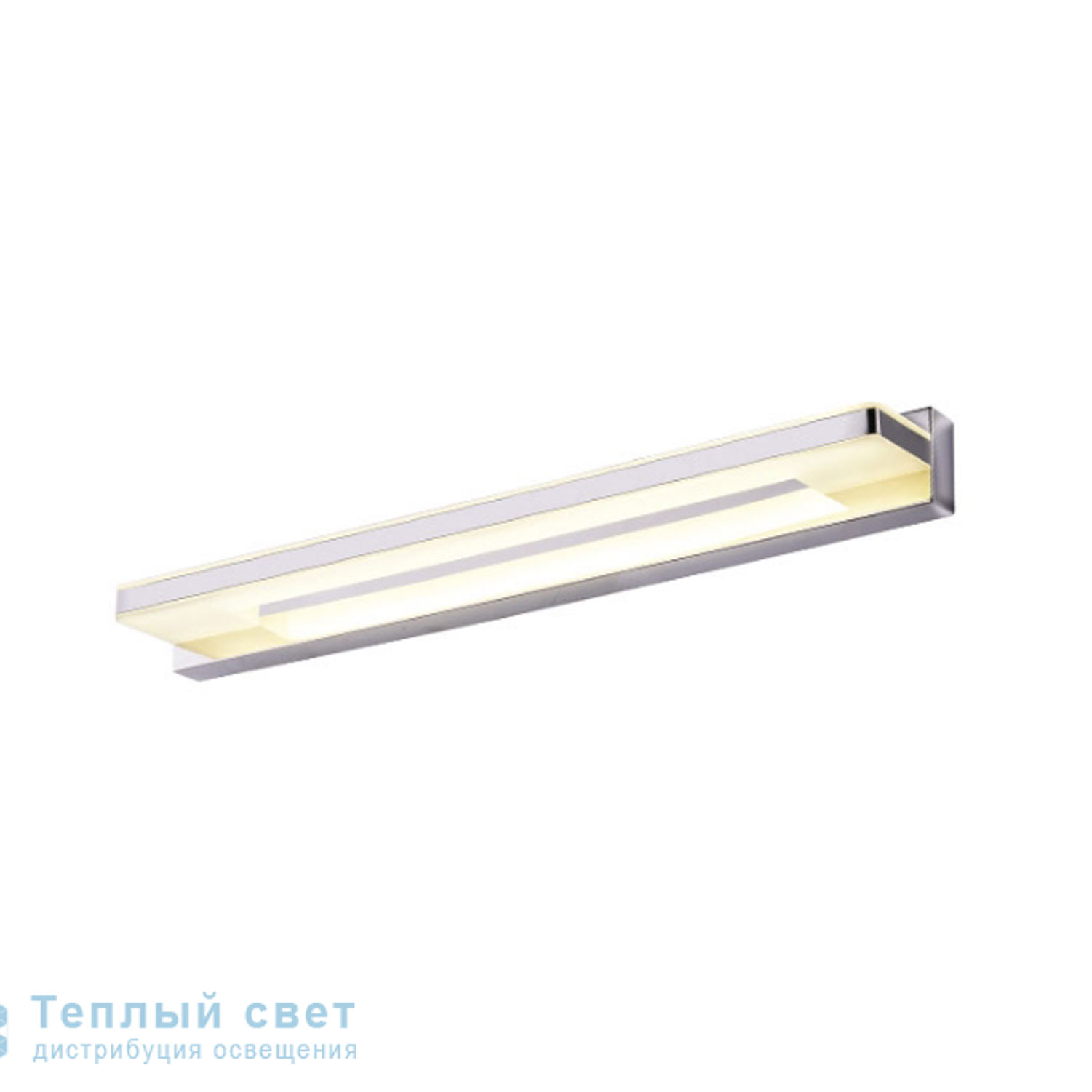 Zambelis 16202 BATHROOM WALL LED CHROME METAL-DIFFUSER настенный светильник