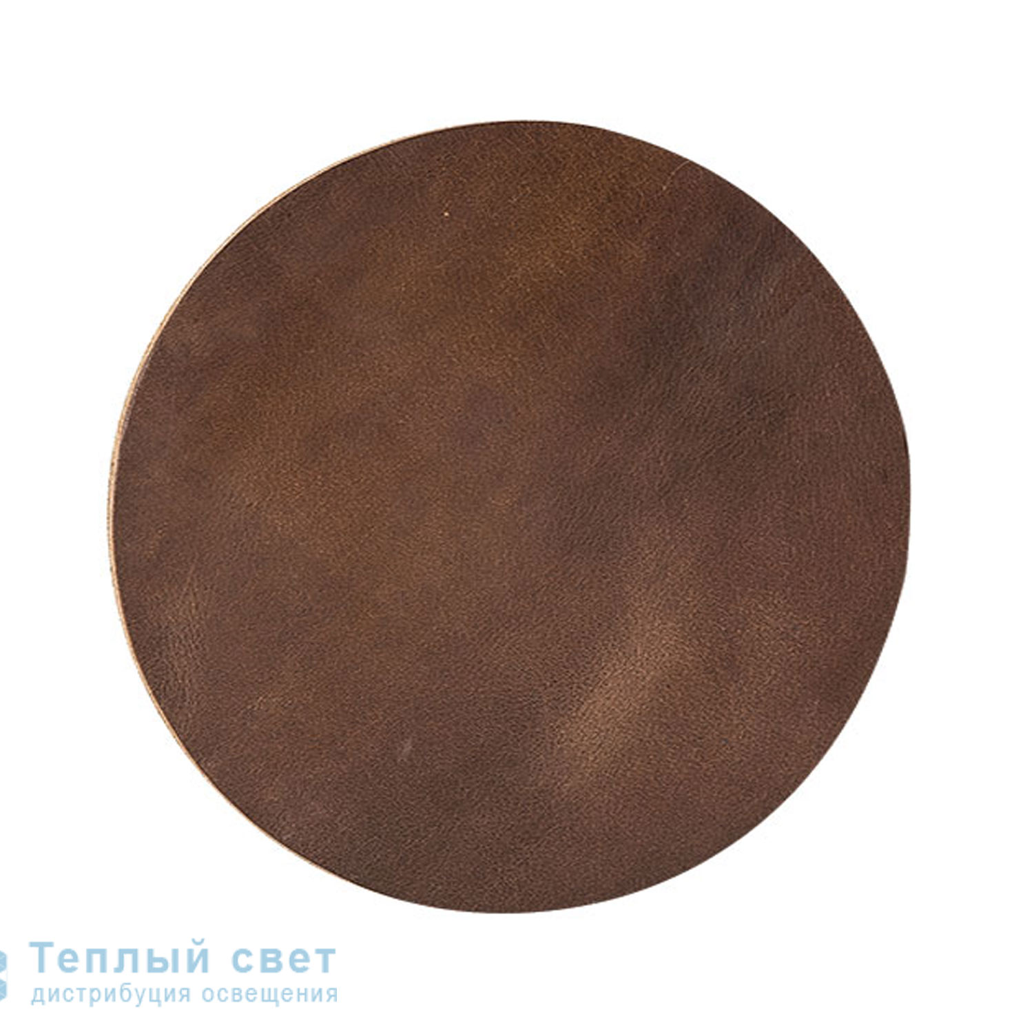 Zambelis 1669 SCONCE 2L G9 D21,5 BROWN LEATHER настенный светильник