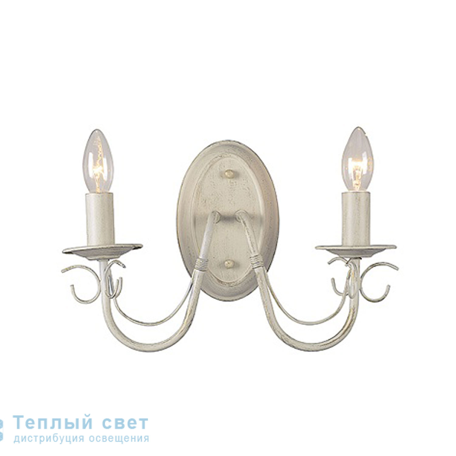 Zambelis 17119 SCONCE 2L E14 BEIGE METAL настенный светильник