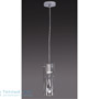 Иконка Zambelis 1313 PENDANT LIGHT 1L GU10 D10 CHROME STEEL-GLASS-CRYSTAL подвесной светильник