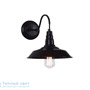 Иконка Zambelis 14104 SCONCE 1L E27 D26 BLACK STEEL подвесной светильник