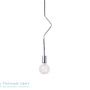 Иконка Zambelis 14112 PENDANT LAMP 1L E27 CHROME-GOLD METAL подвесной светильник