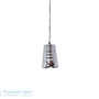Иконка Zambelis 1434 PENDANT LIGHT 1L E27 D12 CHROME GLASS подвесной светильник
