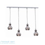 Иконка Zambelis 1448 PENDANT LIGHT 4L E27 CHROME GLASS-METAL подвесной светильник