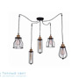 Иконка Zambelis 1450 PENDANT LIGHT 5L E27 STEEL подвесной светильник