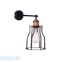Иконка Zambelis 1457 SCONCE 1L E27 STEEL настенный светильник
